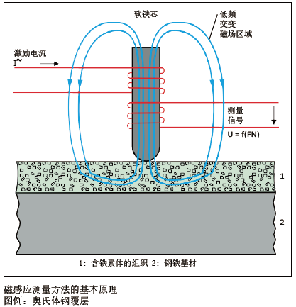 鐵素體含量無損測量原理圖