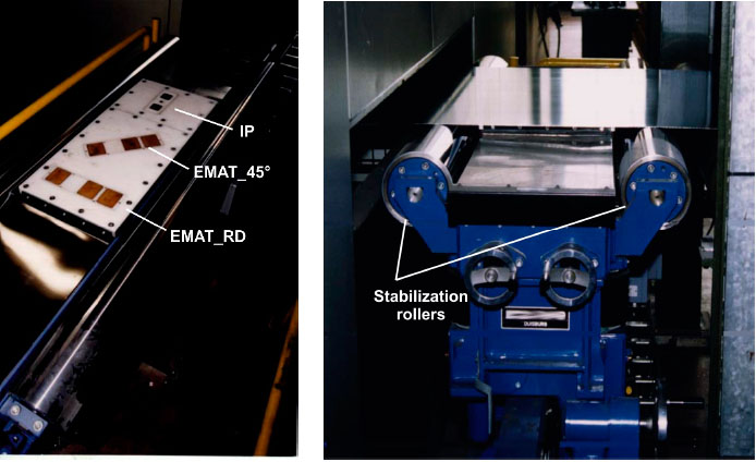 Prototype of online automatic testing system for mechanical properties of steel strip